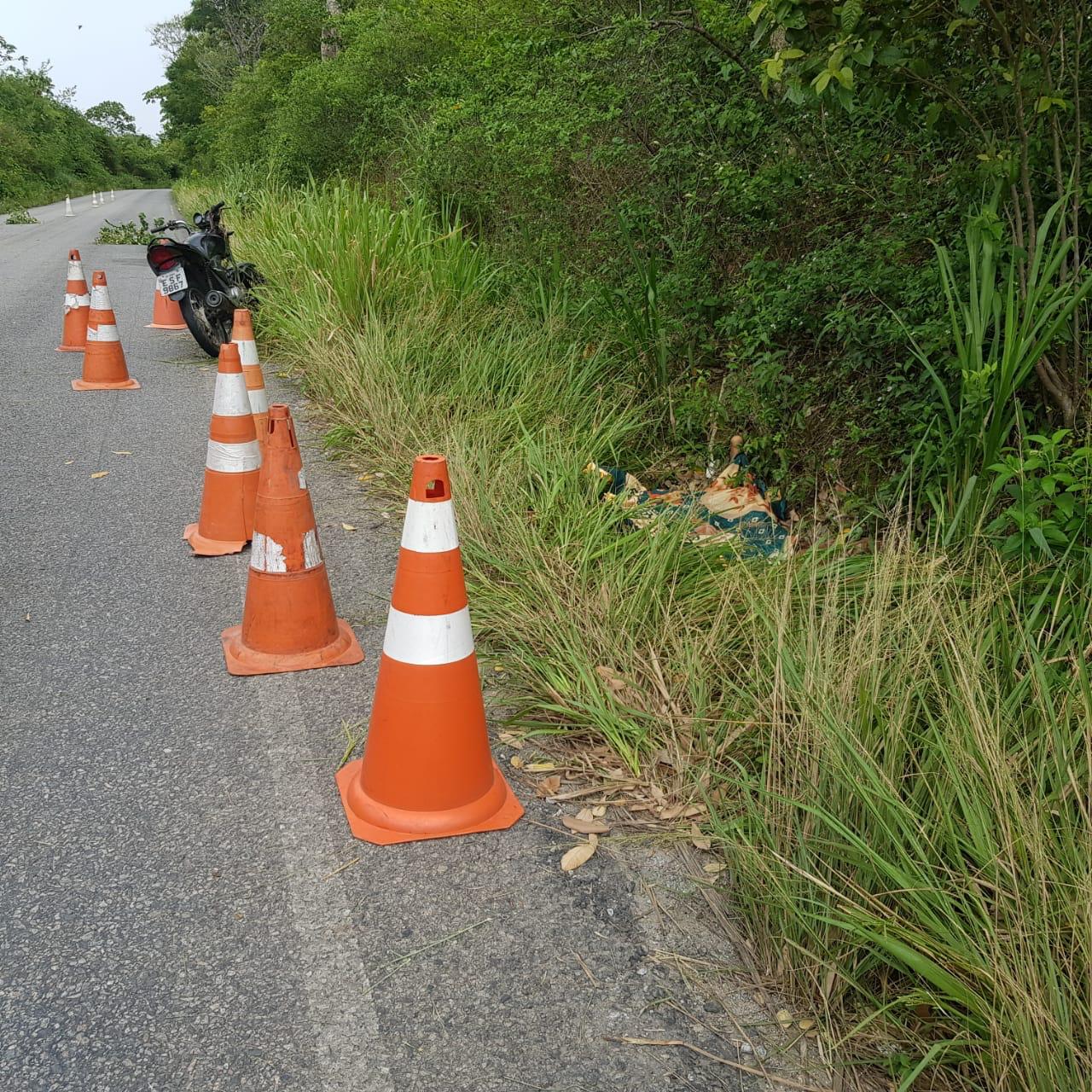 Homem sofre acidente de moto e morre na AL 105
