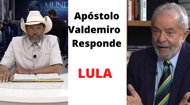 Valdemiro reage a Lula e diz que orou por ele ‘quando câncer estava comendo a garganta’