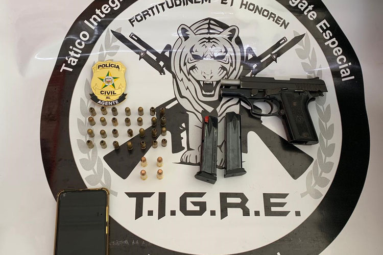 Polícia Civil prende três homens por homicídio e roubos no Sertão