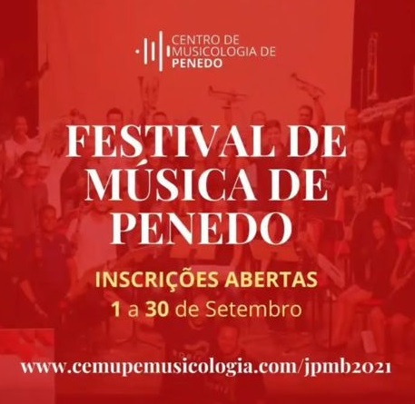 “Festival de Música de Penedo” contará com concertos, cursos e oficinas