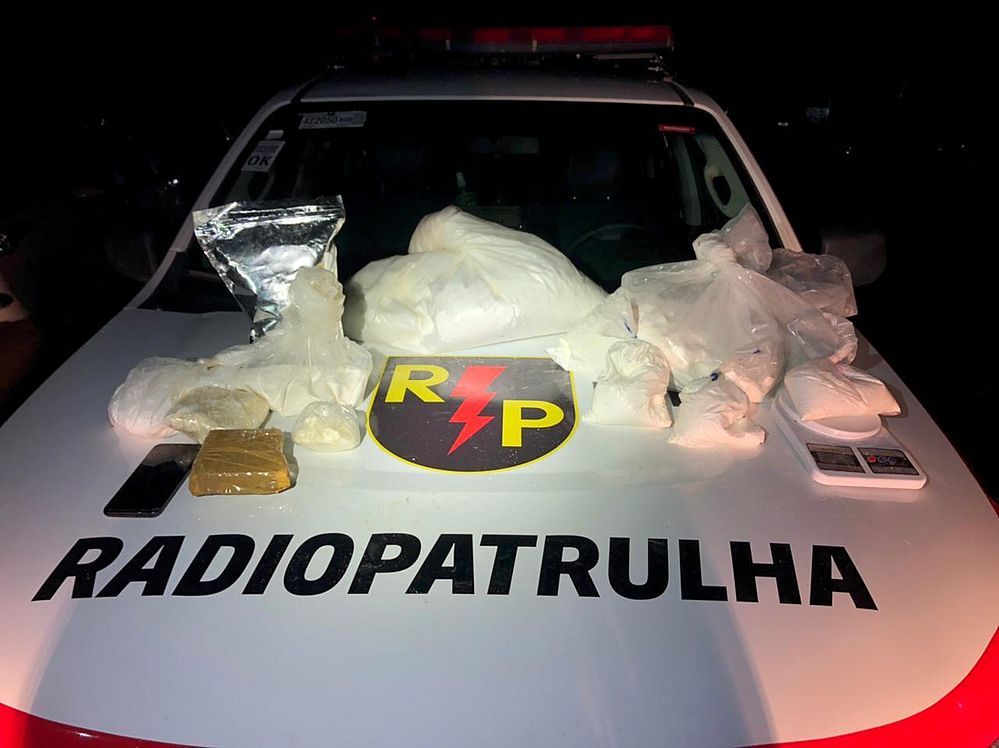 Traficante é preso com 16 quilos de cocaína no município de Belém